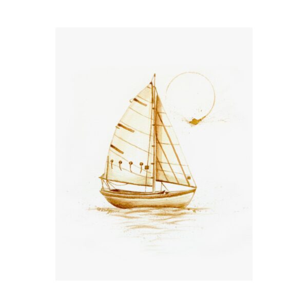 Sailboat Archival Matte Print - Image 2