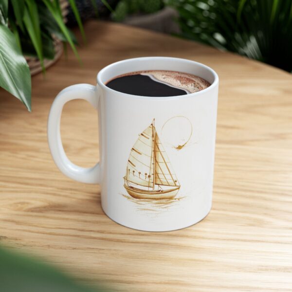 Sailboat Coffee Mug, (11oz)