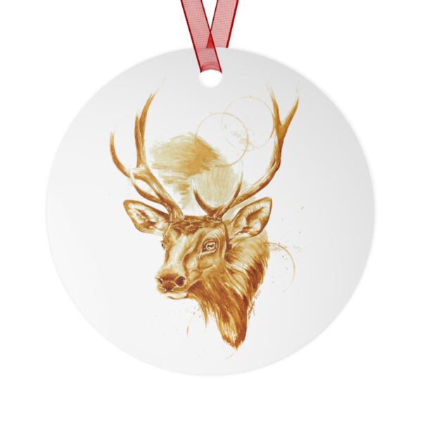 Elk Metal Ornaments - Image 2