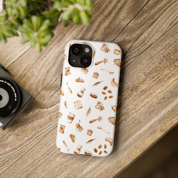 Artisan Coffee Pattern Tough Phone Cases