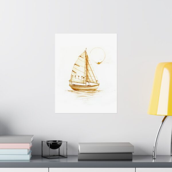 Sailboat Archival Matte Print - Image 5