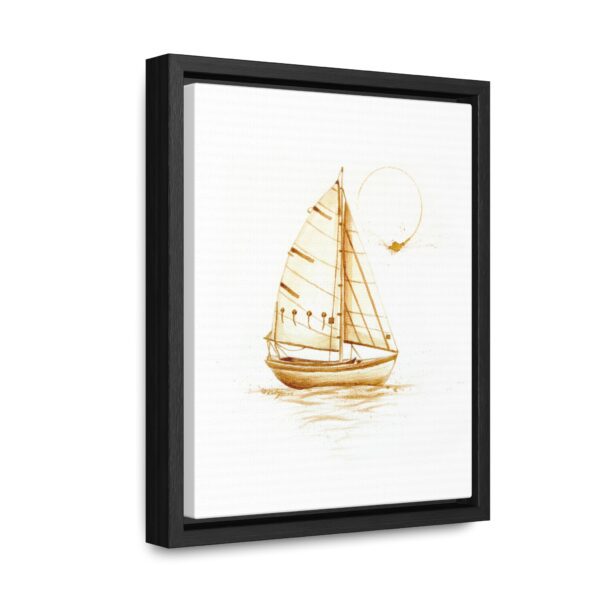 Sailboat Framed Canvas Print - Image 3