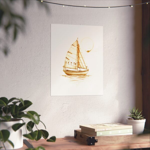 Sailboat Archival Matte Print