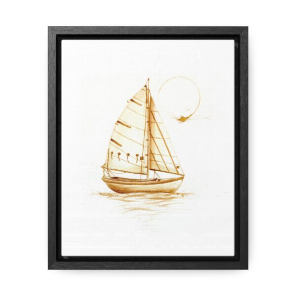 Sailboat Framed Canvas Print - Image 2