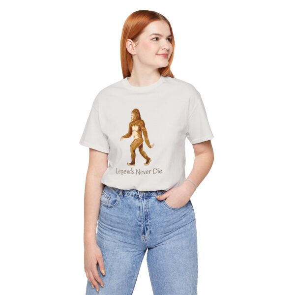 Sasquatch Unisex Jersey Short Sleeve Tee - Image 3