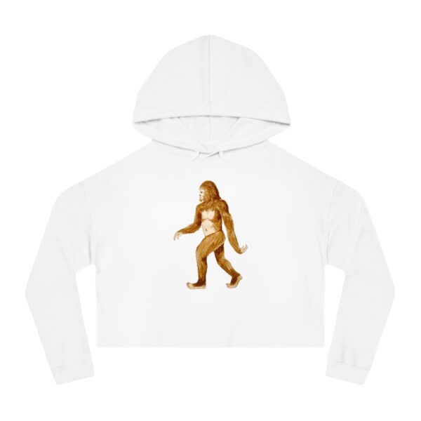 Sasquatch Women’s Cropped Hooded Sweatshirt - Image 2