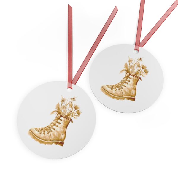 Wildflower Boot Metal Ornaments - Image 3