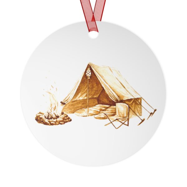 Campsite Metal Ornaments - Image 2