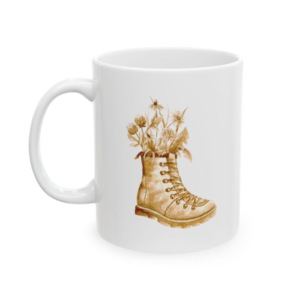 Wildflower Boot Coffee Mug, (11oz) - Image 2