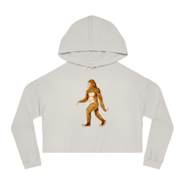 Sasquatch Women’s Cropped Hooded Sweatshirt - Image 3