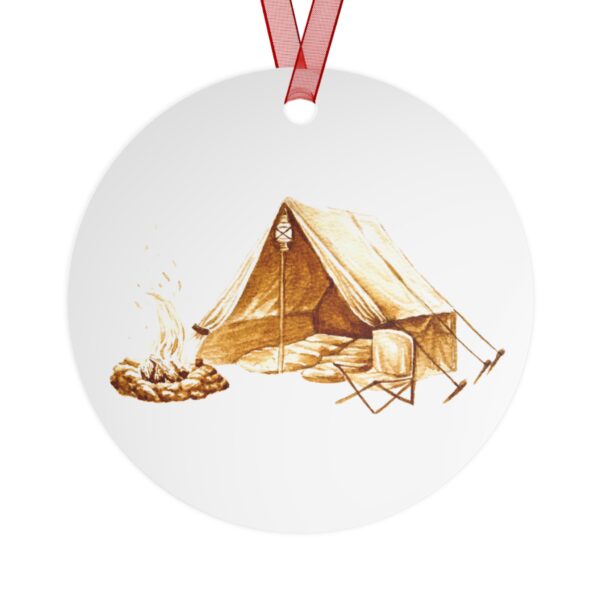 Campsite Metal Ornaments - Image 3