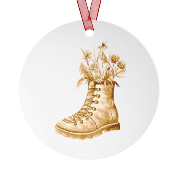 Wildflower Boot Metal Ornaments - Image 2