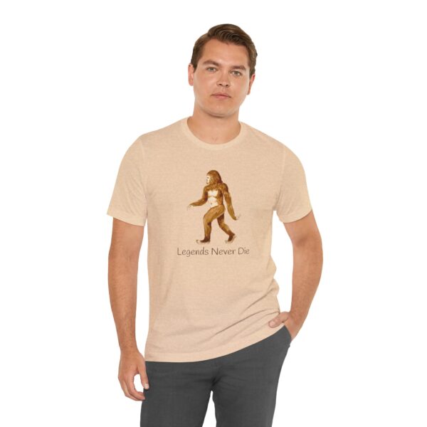 Sasquatch Unisex Jersey Short Sleeve Tee - Image 5