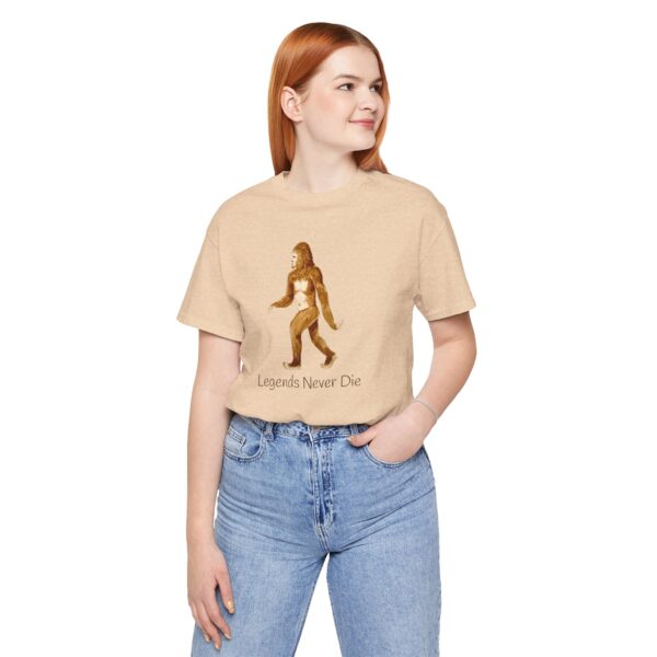 Sasquatch Unisex Jersey Short Sleeve Tee - Image 6