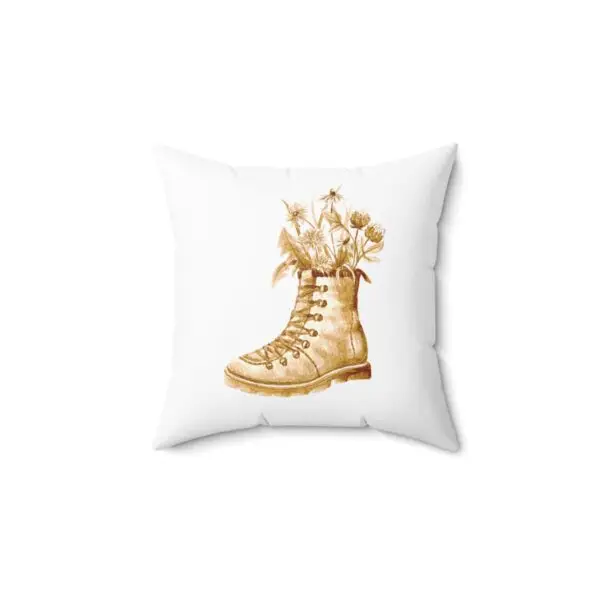 Wildflower Hiking Boot Pillow