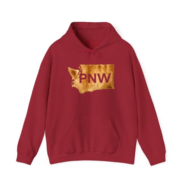 PNW Washington State Unisex Hooded Sweatshirt - Image 4