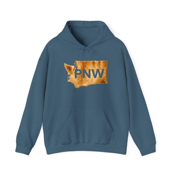 PNW Washington State Unisex Hooded Sweatshirt - Image 5