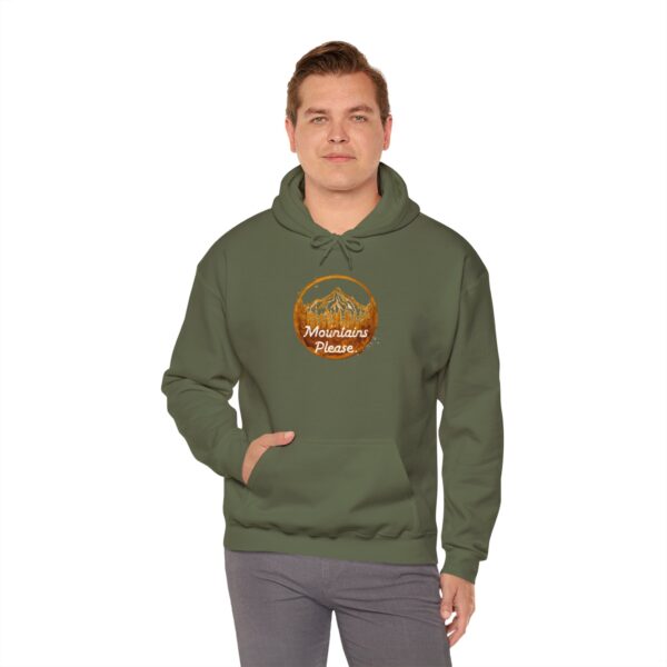 Mountain Please Coffee Ring Hoodie Sweatshirt - Image 2