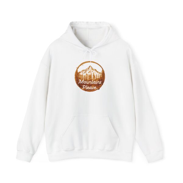 Mountain Please Coffee Ring Hoodie Sweatshirt - Image 4