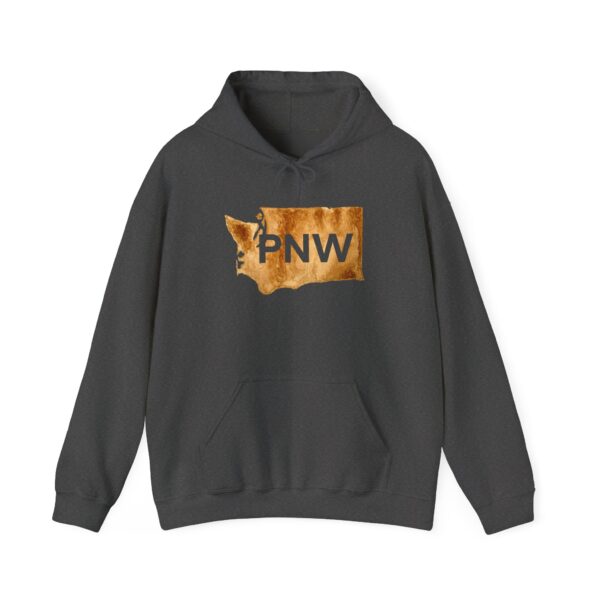 PNW Washington State Unisex Hooded Sweatshirt - Image 3