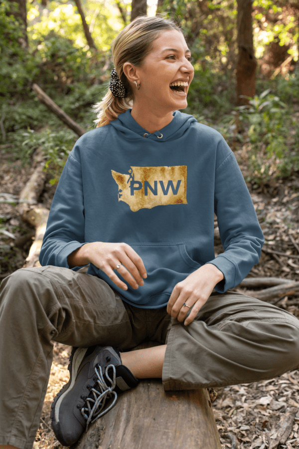 PNW Washington State Unisex Hooded Sweatshirt