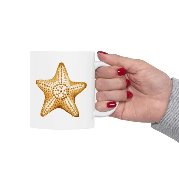 Starfish Ceramic Mug 11oz - Image 3