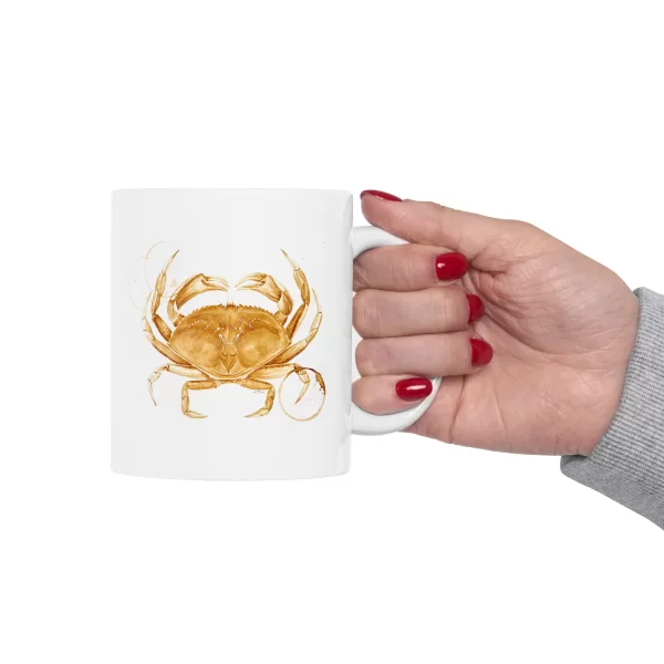 Dungeness Crab Ceramic Mug 11oz