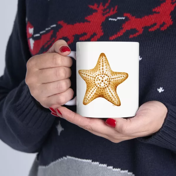 Starfish Ceramic Mug 11oz - Image 2