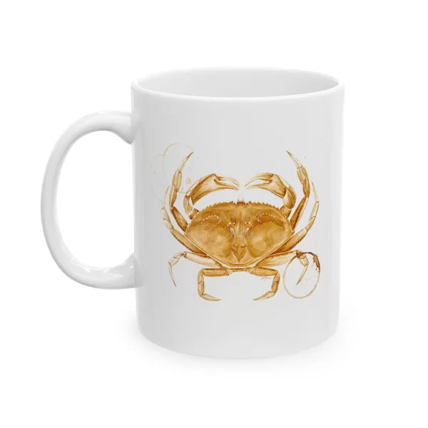 Dungeness Crab Ceramic Mug 11oz - Image 3