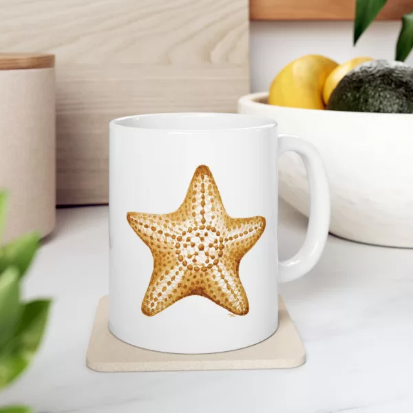 Starfish Ceramic Mug 11oz