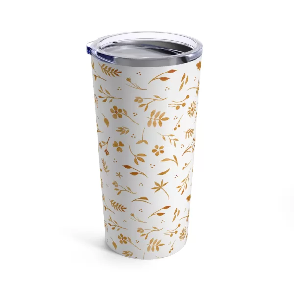 Floral Pattern Tumbler 20oz