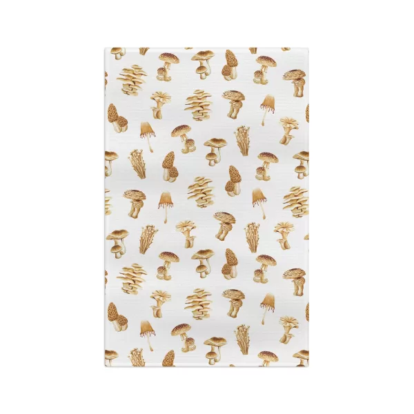 Mushroom Pattern Microfiber Tea Towel - Image 2